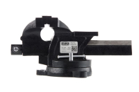 Лещата слюсарні поворотні 125мм СИЛА Тиски слесарные поворотные 125мм СИЛА