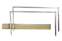 Мангал-рамка (підставка для шампурів) 62х31х1,5см, з нержавіючої сталі 3мм, з чохлом СИЛА Мангал-рамка (подставка для шампуров) 62х31х1,5см, из нержавеющей стали 3мм, с чехлом СИЛА