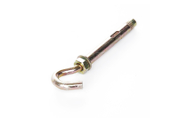 Анкер з кожухом і гайкою з C-гаком М8/10*80 цинк жовтий (пач 5шт) APRO Анкер с кожухом и гайкой с C-крюком М8/10*80 цинк жёлтый (пач 5шт) APRO