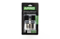 Свердло трубчасте з алмазним напиленням 55мм APRO Сверло трубчатое с алмазным напылением 55мм APRO