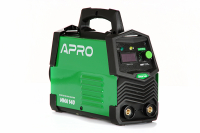 Зварювальний апарат інверторний APRO MMA-140 20-140А ел 4мм 2,5+1.5м + набір кабелів Сварочный аппарат инверторный APRO MMA-140 20-140А эл 4мм 2,5+1.5м + набор кабелей