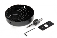 Набір кільцевих пил 8 предметів , глибина 25мм (64/76/89/102/127) APRO Набор кольцевых пил 8 предметов, глубина 25мм (64/76/89/102/127) APRO