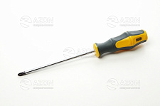 Придбати Викрутка хрестова обгумована рукоятка СrV PH2х150мм (Phillips) (двокомпонентна) СИЛА Отвертка крестовая обрезиненная рукоятка СrV PH2х150мм (Phillips) (двухкомпонентная) СИЛА