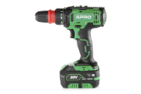 Дриль-шуруповерт APRO 20DCK, 20В, без АКБ, без ЗП, кейс Дрель-шуруповерт APRO 20DCK, 20В, без АКБ, без ЗУ, кейс