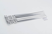 Шампур плоский з нержавіючої сталі, 570*12*3мм СИЛА Шампур плоский из нержавеющей стали, 570*12*3мм СИЛА