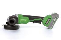 Кутошліфувальна машина (болгарка) APRO 20AGB, 20В, 125мм, без АКБ Углошлифовальная машина (болгарка) бесщеточная APRO 20AGB, 20В, 125мм, кейс, без АКБ