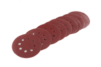 Коло шліфувальне 8 отворів (на липучці) 125мм Р120 APRO Круг шлифовальный 8 отверстий (на липучке) 125мм Р120 APRO