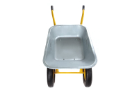 Тачка садово-будівельна двоколісна 85л, 200кг, колеса пневмо 4х8'' СИЛА Тачка садово-строительная двухколесная 85л, 200кг, колеса пневмо 4х8'' СИЛА