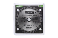 Диск пильний по дереву 180х32(30)х24Т APRO Диск пильный по дереву 180х32(30)х24Т APRO