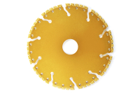 Диск по бетону універсальний 125х22.2х2.4мм PRO (вакуумне зварювання, перфорований сегмент) APRO Диск по бетону универсальный 125х22.2х2.4мм PRO (вакуумная сварка, перфорированный сегмент) APRO