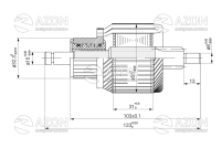 Якір стартеру ЗАЗ 1102, 1103, 1105 "Таврия", Daewoo Sens АТЕК Купить Якорь стартера ЗАЗ 1102, 1103, 1105 "Таврия", Daewoo Sens АТЭК