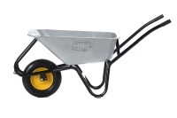 Тачка садово-будівельна одноколісна 100л, 200кг, колесо пневмо 4х8'' СИЛА Тачка садово-строительная одноколесная 100л, 200кг, колесо пневмо 4х8'' СИЛА
