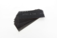 Сітка абразивна APRO P180 105*280мм електрокорунд (10шт) Сетка абразивная APRO P180 105*280мм электрокорунд (10шт)