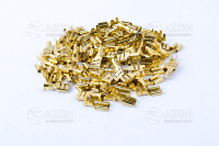 Клема плоска (мама) 9,5мм (накінечник) (100шт) WTE Клемма плоская (мама) 9,5мм (наконечник) (100шт) WTE