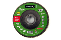 Коло пелюстково-торцеве Р60 конус 125мм (Т29) (КПТ) APRO Круг лепестково-торцевой Р60 конус 125мм (Т29) (КПТ) APRO
