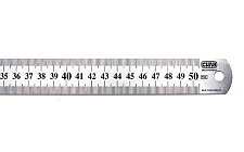 Придбати Лінійка з нержавіючої сталі 500мм х 0,6мм Стандарт СИЛА Линейка из нержавеющей стали 500мм х 0,6мм Стандарт СИЛА