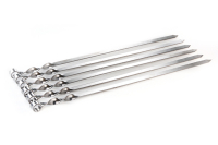 Шампур для люля-кебаб з нержавіючої сталі 700х20х3мм СИЛА Шампур для люля-кебаб из нержавеющей стали 700х20х3мм СИЛА