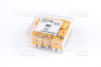 Запобіжники (плоскі євро 20А) (50шт) MTA Предохранители (плоские евро 20А) (50шт) MTA