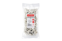 Кліпса для гофри під монтажний пістолет 16мм сіра (пач. 100шт.) APRO Клипса для гофры под монтажный пистолет 16мм серая (пач. 100шт.) APRO