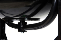 Бетонозмішувач СМ-180 28-30об/хв. 850Вт, 180л (вінець з чавуну) APRO Бетономешалка СМ-180 28-30об/мин. 850Вт, 180л (венец из чугуна) APRO