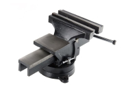 Лещата слюсарні поворотні 200мм СИЛА Тиски слесарные поворотные 200мм СИЛА