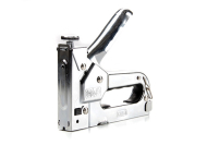 Степлер пружиний для скоби 4-14 мм сталевий корпус, регулювання удару колесом СИЛА Степлер пружинный для скобы 4-14мм стальной корпус, регулировка удара колесом СИЛА