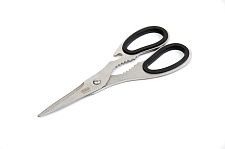 Придбати Ножиці господарські залізні ручки з гумовою вставкою 19см СИЛА Ножницы хозяйственные железные ручки с резиновой вставкой 19см СИЛА