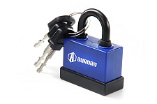 Придбати Замок навісний обгумований (вологостійкий) 62x46x22мм дисковий (фінський) ключ пластик AURORA Замок навесной обрезиненный (влагостойкий) 62x46x22мм дисковый (финский) ключ пластик AURORA