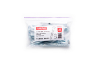 Шуруп до дерева із шестигранною головкою 10*160 DIN 571 цинк білий (ящ 200шт) APRO Шуруп для дерева с шестигранной головкой 10*160 DIN 571 цинк белый (ящ 200шт) APRO