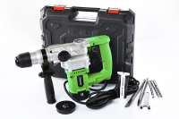 Перфоратор бочковий APRO 5,5Дж, 1500В, SDS+, 1500H, кейс Перфоратор бочковой APRO 5,5Дж, 1500В, SDS+, 1500H, кейс