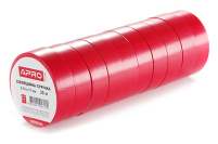 Ізоляційна стрiчка червона 0.14х17мм 20м (пачка, кратно 10шт) APRO Изоляционная лента красная 0.14х17мм 20м (пачка, кратно 10шт) APRO