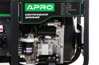 Генератор дизельний 4-х тактний DG-120Е 12,0/12,8кВт (електро запуск) APRO Генератор дизельный 4-х тактный DG-120Е 12,0/12,8кВт (электро запуск) APRO