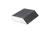 Губка шліфувальна APRO чотирьохстороння кутова P100 Губка шлифовальная APRO четырехсторонняя угловая P100