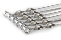 Шампур для люля-кебаб з нержавіючої сталі 700х20х3мм СИЛА Шампур для люля-кебаб из нержавеющей стали 700х20х3мм СИЛА