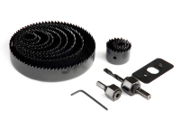 Набір кільцевих пил 16 предметів , глибина 25мм (19/22/25/28/38/44/51/64/76/89/102/127) APRO Набор кольцевых пил 16 предметов, глубина 25мм (19/22/25/28/38/44/51/64/76/89/102/127) APRO