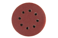 Коло шліфувальне 8 отворів (на липучці) 125мм Р120 APRO Круг шлифовальный 8 отверстий (на липучке) 125мм Р120 APRO