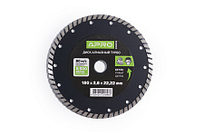 Придбати Диск до бетону 230х2,8мм (22-24%) турбо APRO Диск по бетону 230х2,8мм (22-24%) Турбо APRO