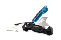 Ніж трапеція розкладний металевий TS-19 APRO Нож трапеция металлический раскладной TS-19 APRO