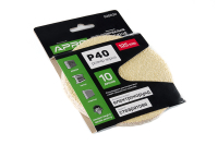 Коло шліфувальне стеаратове покриття (на липучці) 125мм Р40 APRO Круг шлифовальное стеаратовое покрытие (на липучке) 125мм Р40 APRO