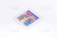 Запобіжники (плоскі євро к-кт 10шт) MTA Предохранители (плоские евро к-кт 10шт) MTA