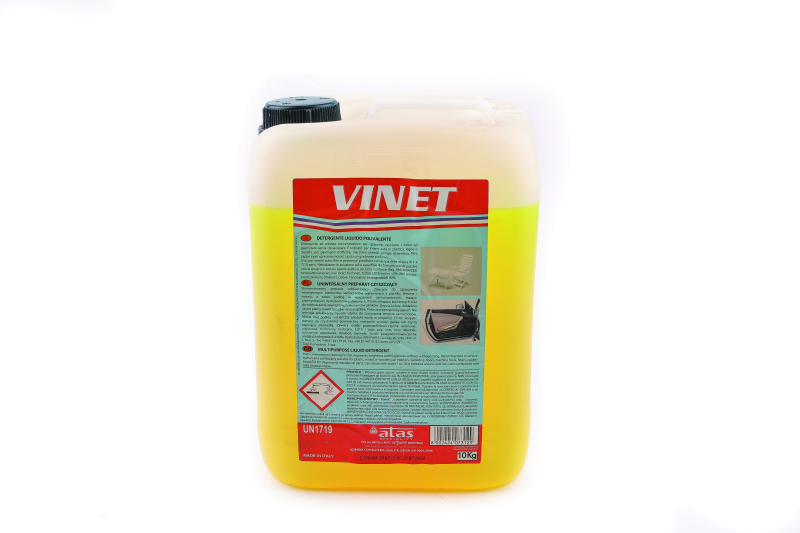Очищувач для пластику VINET 10кг (універсальний миючий засіб) ATAS Очиститель для пластика VINET 10кг (универсальное моющее средство) ATAS