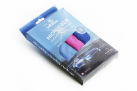 Набір серветок з мікрофібри універсальний 30х40см (синя, рожева, блакитна) 12 Atelie Набор салфеток из микрофибры универсальный 30х40см (синяя, розовая, голубая) 12 Atelie