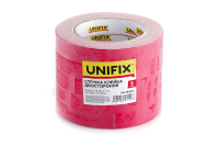 Стрічка клейка двостороння на вспіненій основі 19мм*5м чорна UNIFIX Лента клейкая двухсторонняя на вспененной основе 19мм*5м чёрная UNIFIX