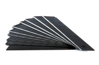 Лезо сегментоване 18мм 0.5мм сталь SK2 (чорне) APRO Лезвие сегментированное 18мм 0.5мм сталь SK2 (черное) APRO