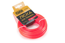 Придбати Ліска для тримера 2,7мм пила 15м СИЛА Леска для триммера 2,7мм пила 15м СИЛА