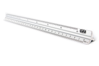 Лінійка масштабна алюмінієва 22х300мм СИЛА Линейка масштабная алюминиевая 22х300мм СИЛА