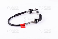 Трос зчеплення ВАЗ 2108, 21083, 2109, 21099 до 1988 г. (квадратн. накінечник) AURORA Трос сцепления ВАЗ 2108, 21083, 2109, 21099 до 1988 г. (квадратн. наконечник) AURORA