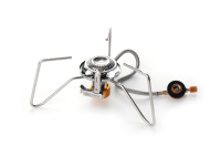 Портативний газовий пальник для кемпінгу Павук зі шлангом та п'єзопідпалювачем 70*70*150мм СИЛА Портативная газовая горелка для кемпинга Паук со шлангом и пьезоподжтгом 70*70*150мм СИЛА