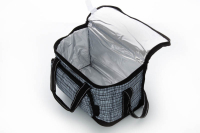 Термосумка 15л чорно-білий (32*20*24см) СИЛА Термосумка 15л черно-белая (32*20*24см) СИЛА