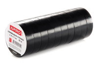 Ізоляційна стрiчка чорна 0.14х17мм 20м (пачка, кратно 10шт) APRO Изоляционная лента черная 0.14х17мм 20м (пачка, кратно 10шт) APRO